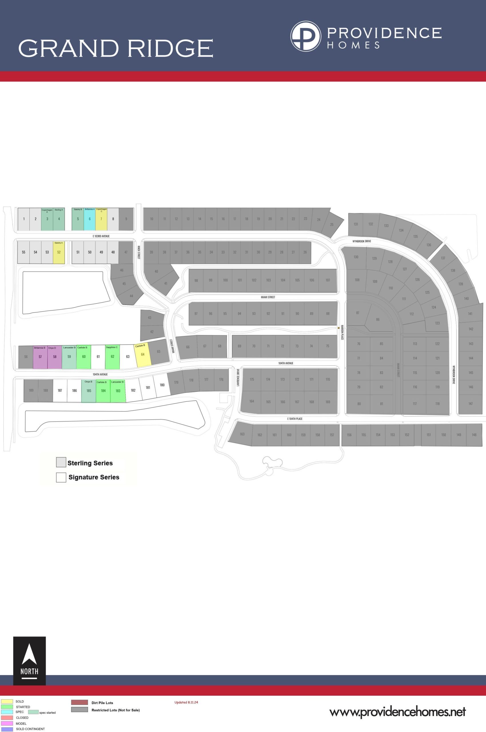 Grand Ridge - Lot Status Map_1